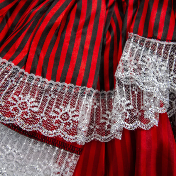 Red Pirate Princess Deluxe Costume