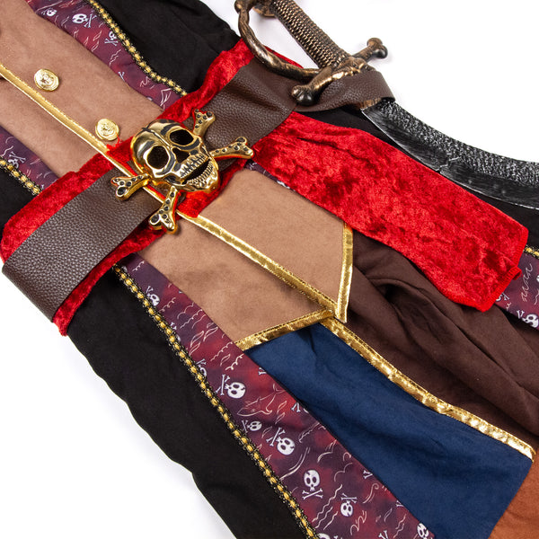 Seven Seas Pirate Kids Costume