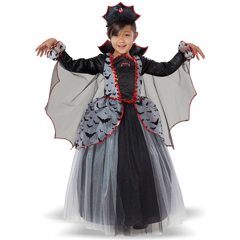 Girl's Vampire Gown Halloween Costume Girl's Vampire Gown Halloween Costume
