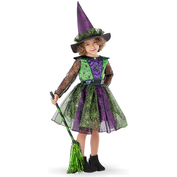 Spiderweb Witch Halloween Costume