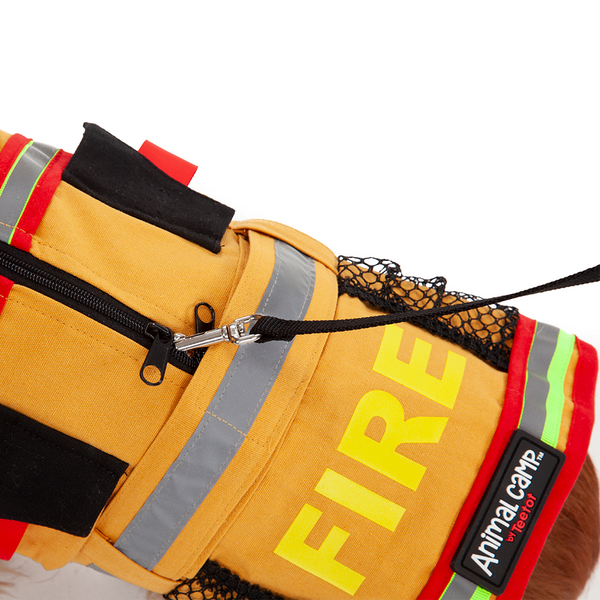 AnimalCamp™ Firefighter Costume for Dogs