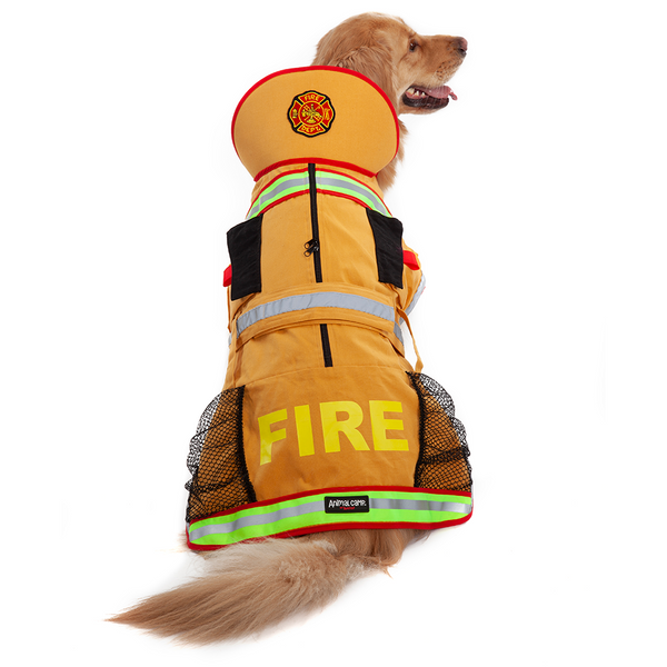 AnimalCamp™ Firefighter Costume for Dogs