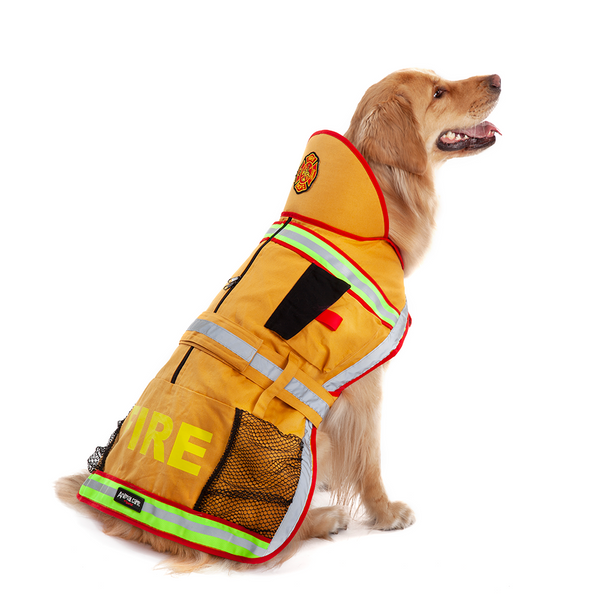 AnimalCamp™ Firefighter Costume for Dogs