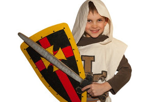 Blanking On Halloween Ideas? Go For the Timeless Kid's Knight Costume