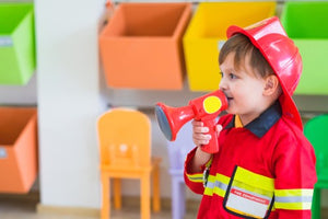 Tips for Encouraging Imagination: Fireman Dress Up & Play