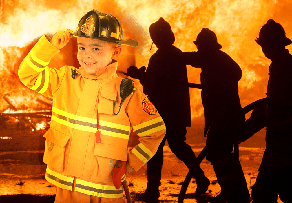 Your Little One Can Be a Hero with Teetot's Fireman Costume