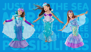 The Little Mermaid Effect: Unleashing Your Child's Imagination through Mermaid Costumes