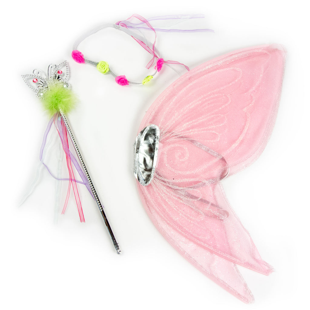 Little Girl's Flower Fairy Halloween Costume Small (3-4) by Teetot Little Girl's Flower Fairy Halloween Costume Small (3-4) by Teetot
