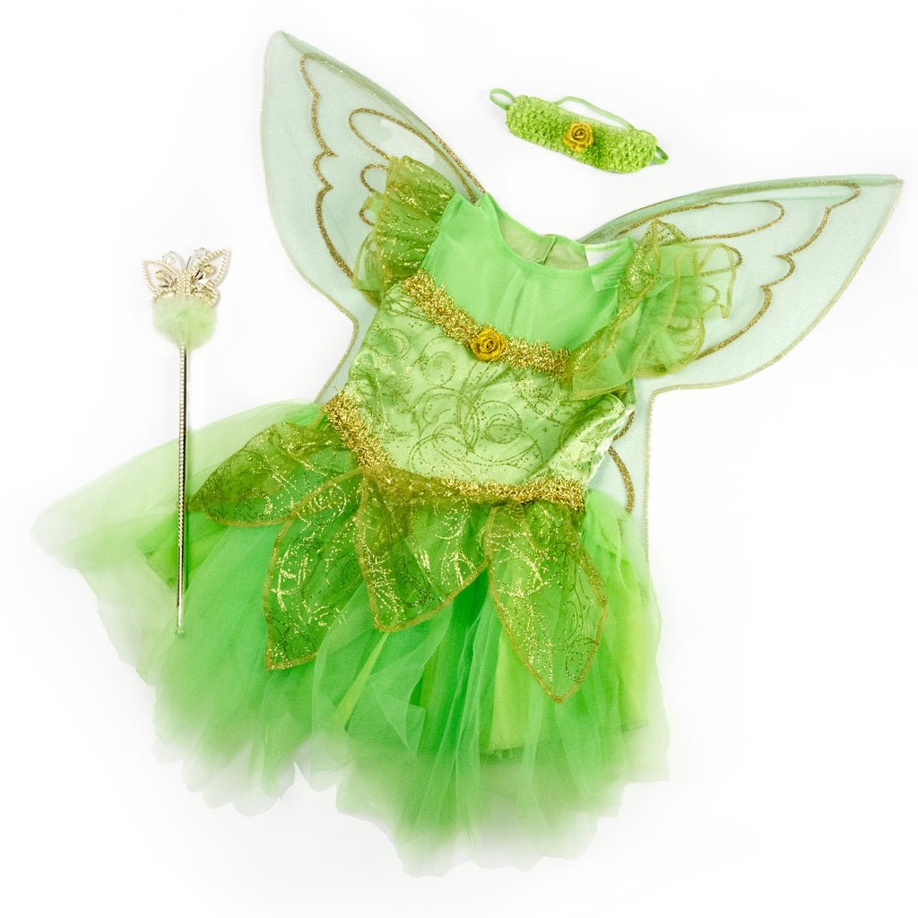 Enchanted Fairy Girl's Halloween Costume Small (3-4) by Teetot Enchanted Fairy Girl's Halloween Costume Small (3-4) by Teetot