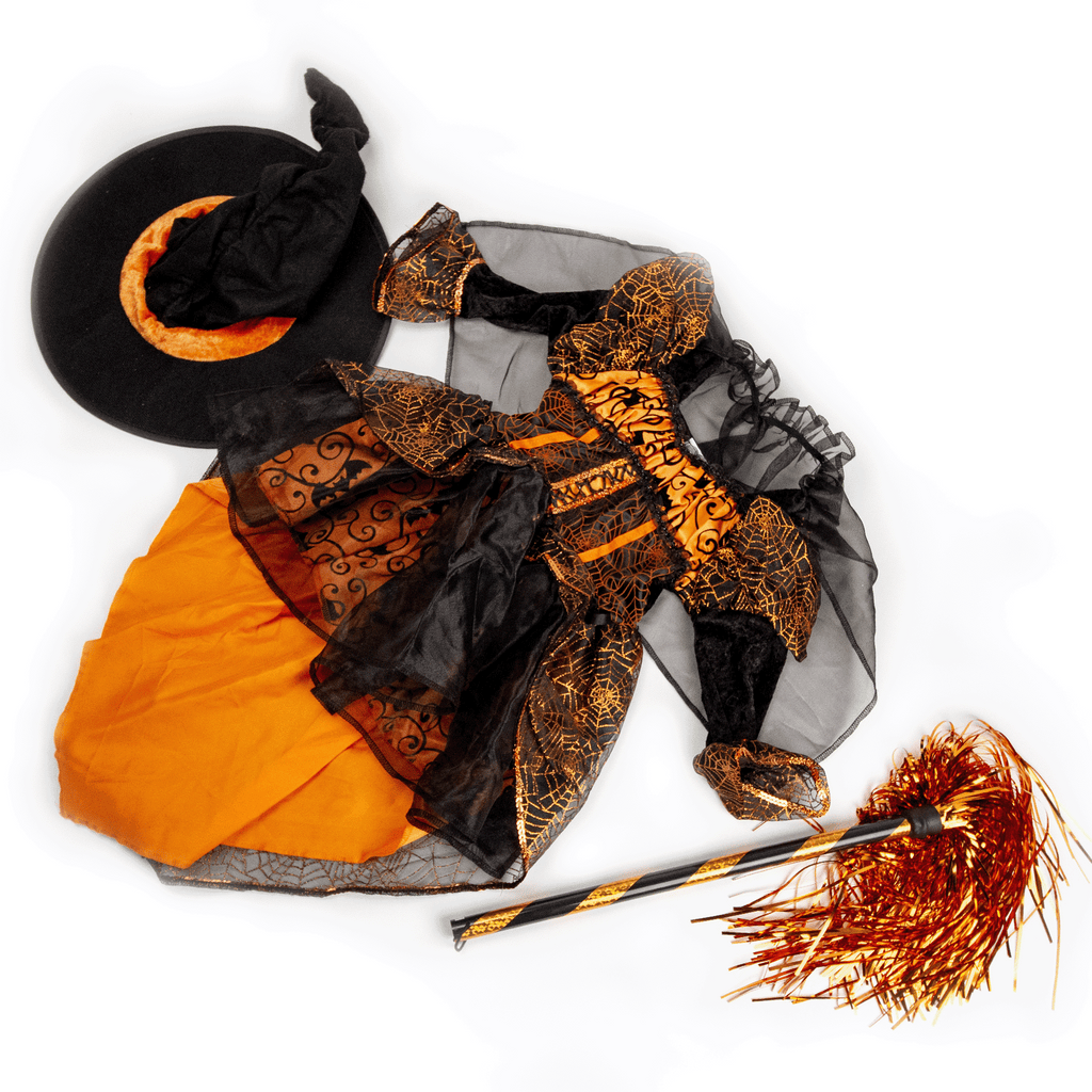 orange witch dress Amazon.com: Music Legs 3 PC. Orange Witch Costume Set - X-Large