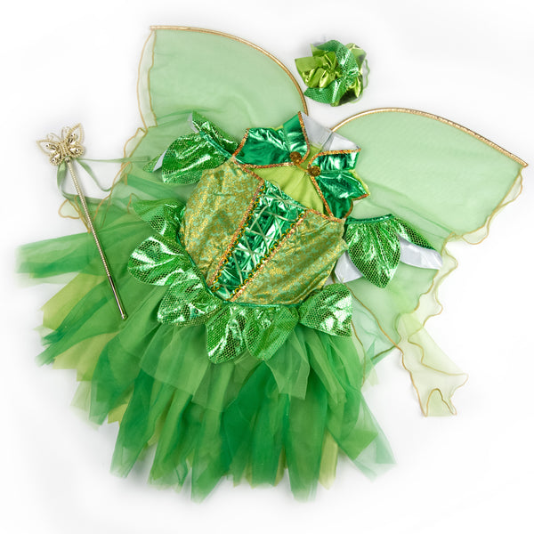 Leaf Green Fairy Costume