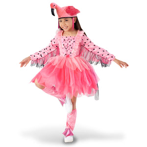 pink flamingo dress Pink Flamingo Girl's Halloween Costume Small (3-4) by Teetot