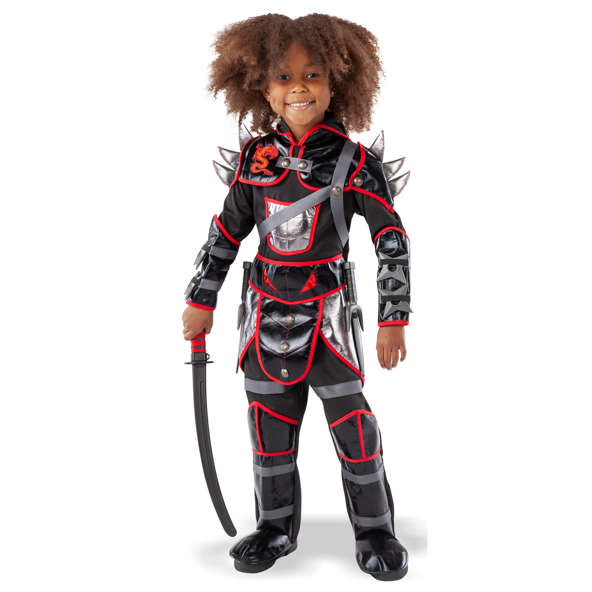 Ninja Red Childrens Costume Ninja Red Childrens Costume