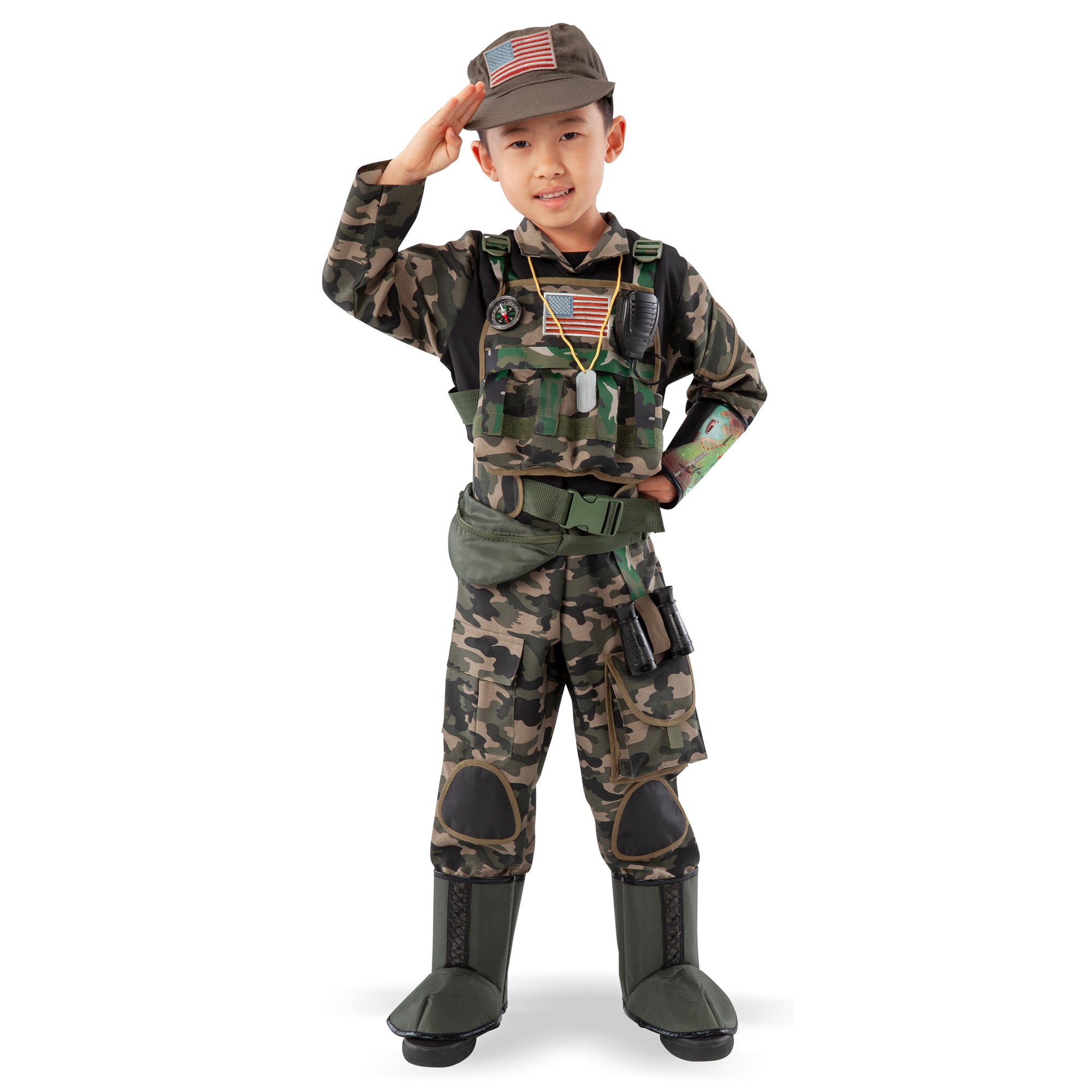 Forest Camo Special Forces Costume