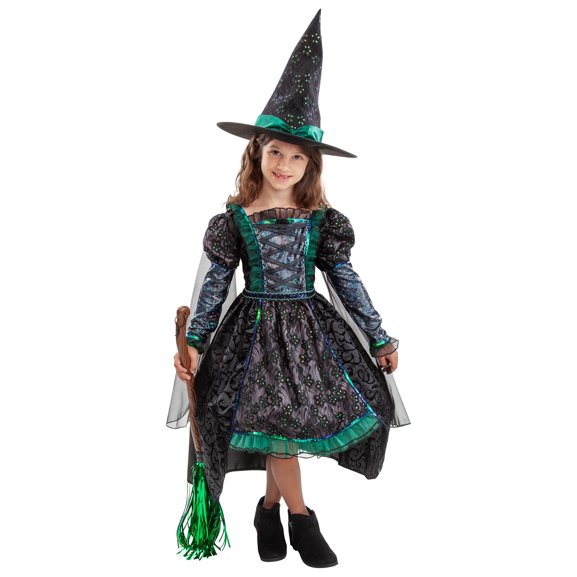 Cute Green Witch