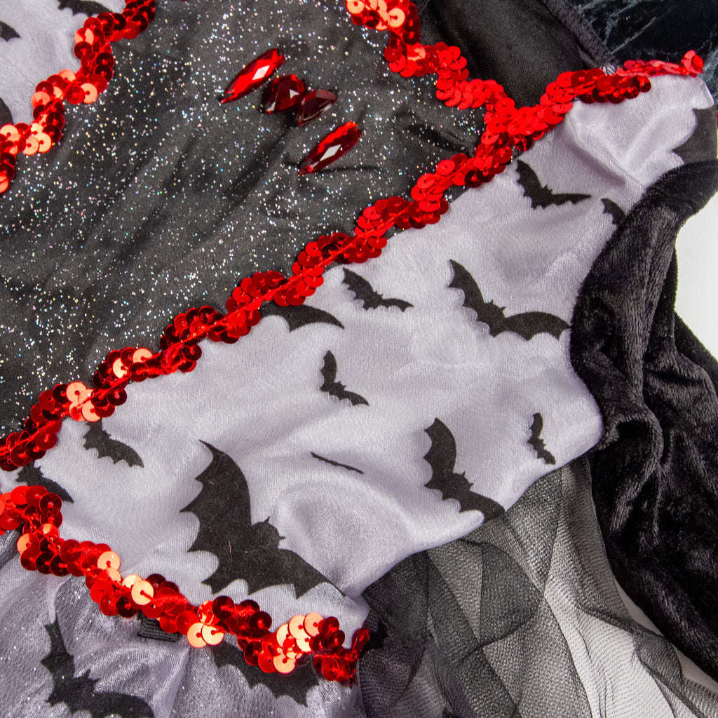 Girl's Vampire Gown Halloween Costume Teetot & Co., Inc. Girl's Vampire Gown Halloween Costume Teetot & Co., Inc.