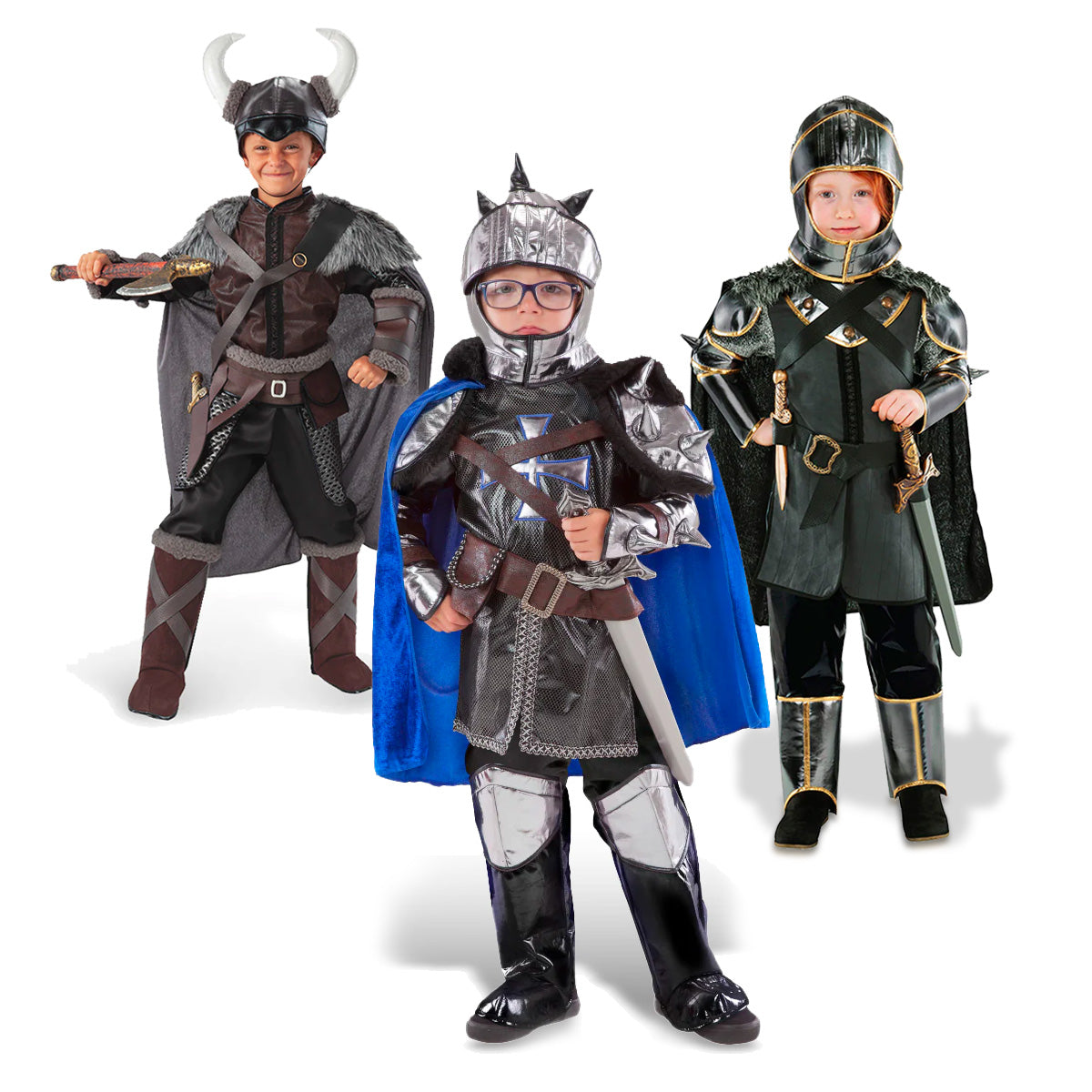 Knight Boys Costume Medieval Valor and Chivalry Outfit