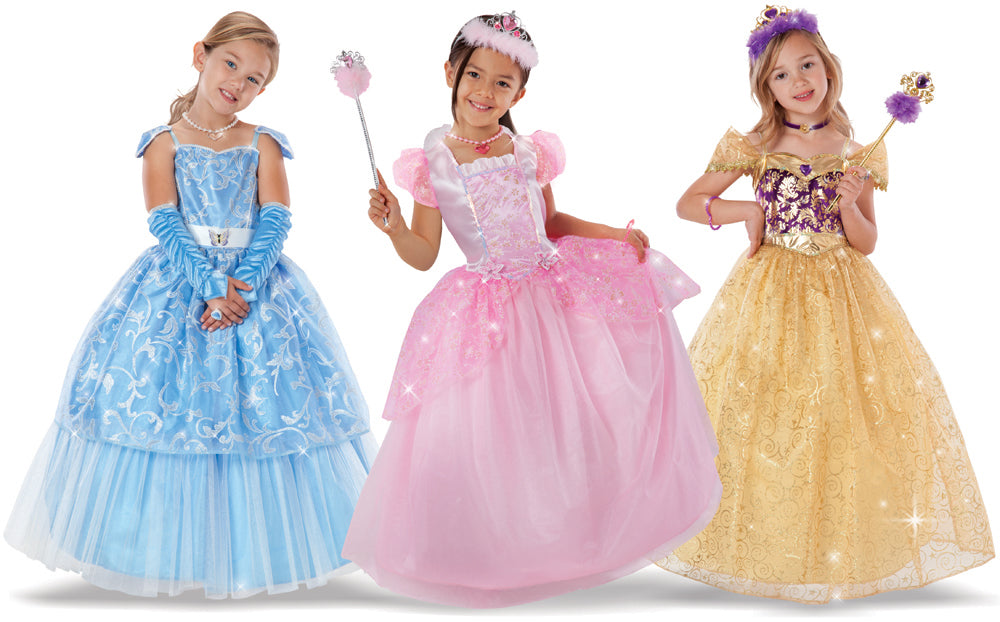 Princess Girls Costume for Enchanted Elegant Royal Adventures Princess Girls Costume for Enchanted Elegant Royal Adventures