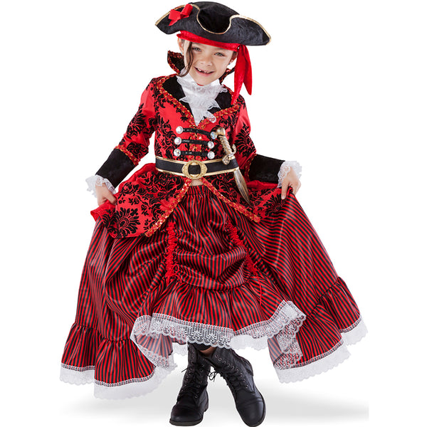 Red Pirate Princess Costume