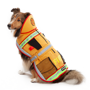 AnimalCamp™ Firefighter Costume for Dogs