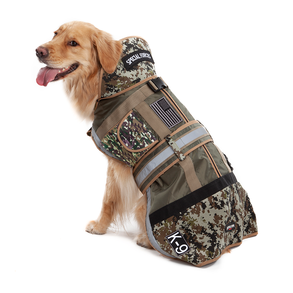 AnimalCamp Special Forces Dog Costume